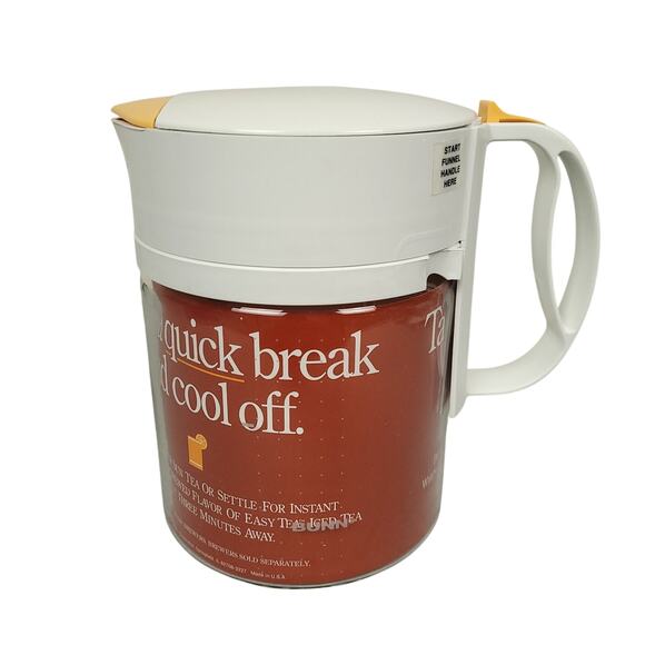 Bunn Easy Tea 3 Qt Glass Brewing Pitcher Decanter Pot NEW Open Box BET - Picture 2 of 12